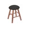 Holland Bar Stool Co Maple Vanity Stool, Medium Finish, Graph Ruby Seat RC18MSMed008 - alternate 1